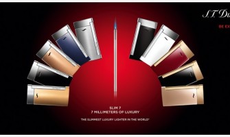 Un design revolutionar in lumea luxului, brichetele S.T. Dupont Slim 7