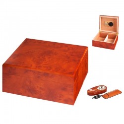 Set Humidor Angelo (light brown) Set Humidor Angelo (light brown)