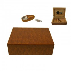 Set Humidor Angelo (dark brown) Set Humidor Angelo (dark brown)
