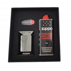 Zippo Chrome Set - Set Cadou Zippo
