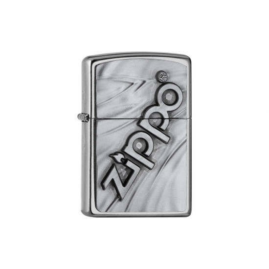 Bricheta Zippo Street chrome emblem Zippo 2020