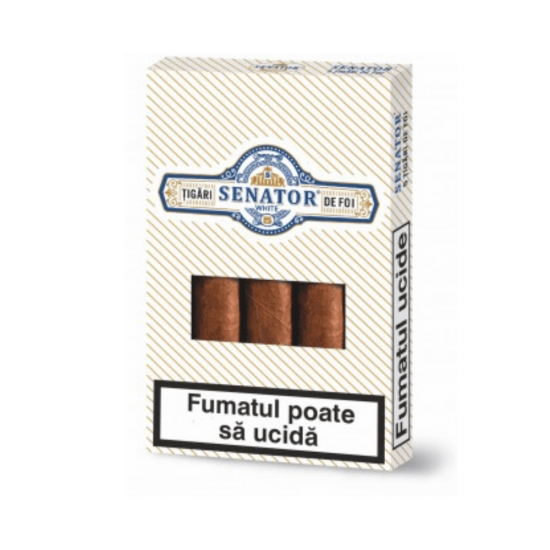 Tigari de foi Senator White 47.5g (5)